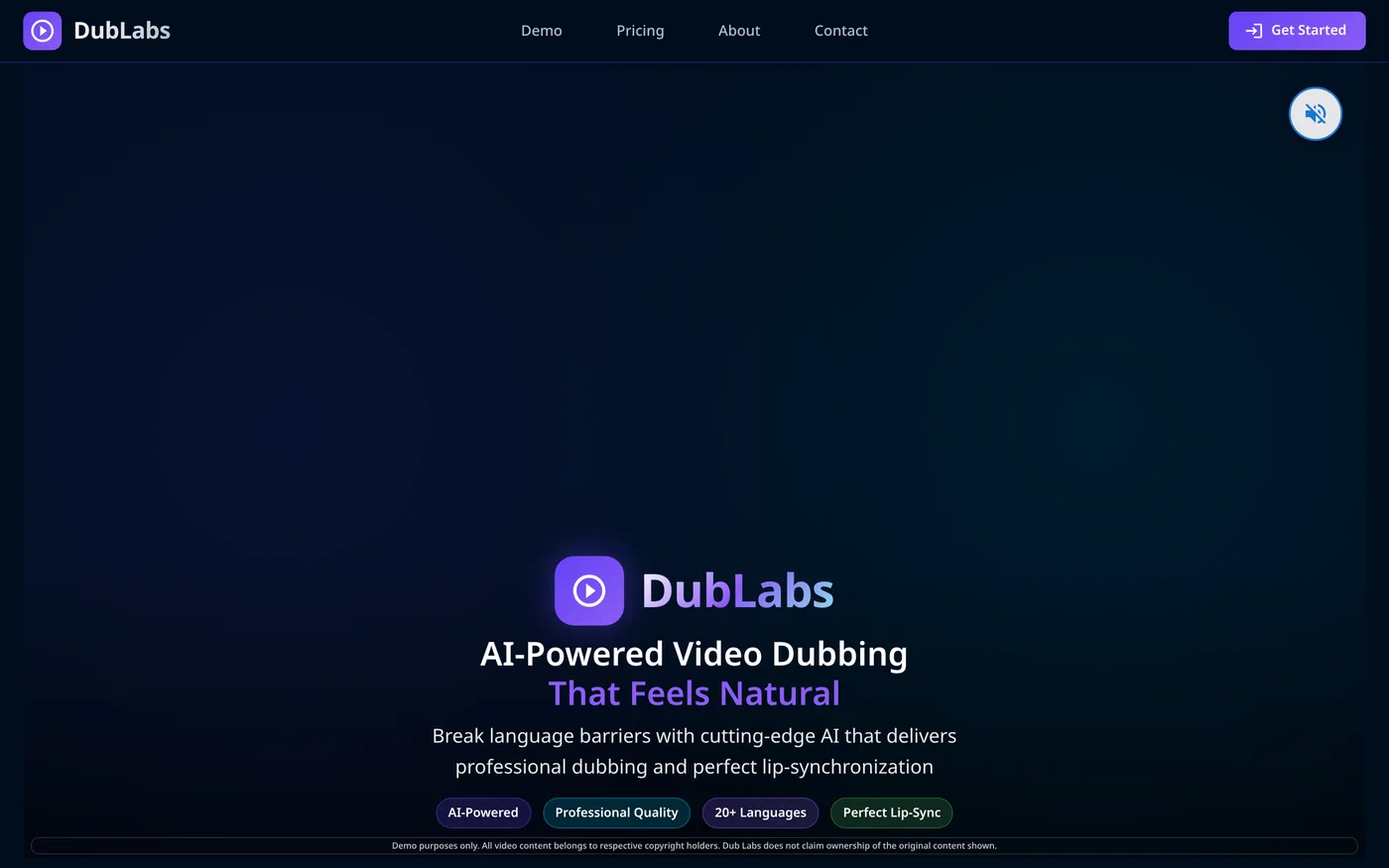 DubLabs — Media product by AI Guru
