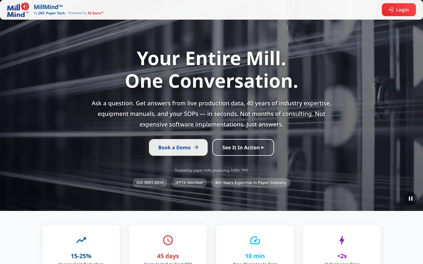 MillMind — Manufacturing product by AI Guru